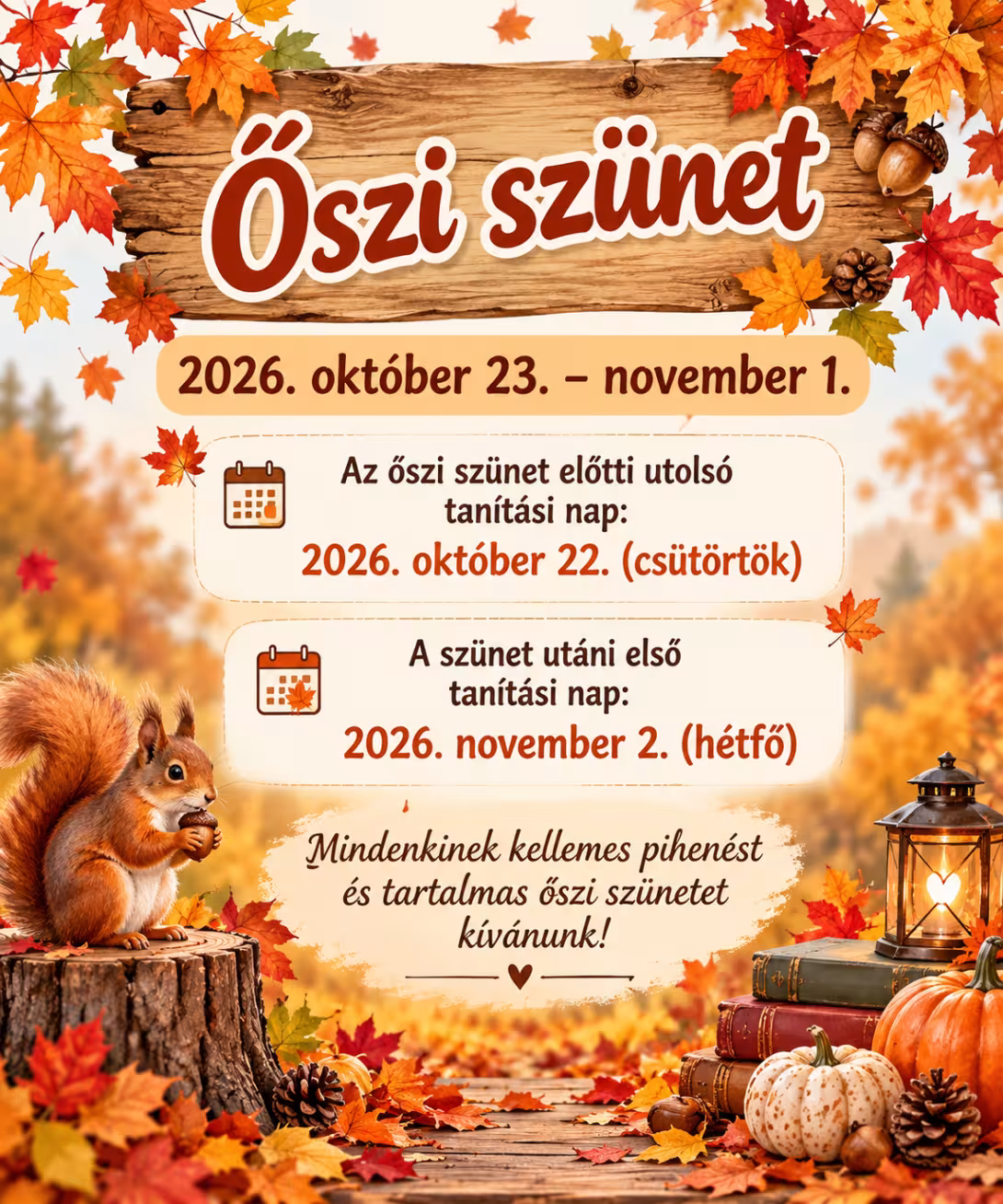 Őszi szünet