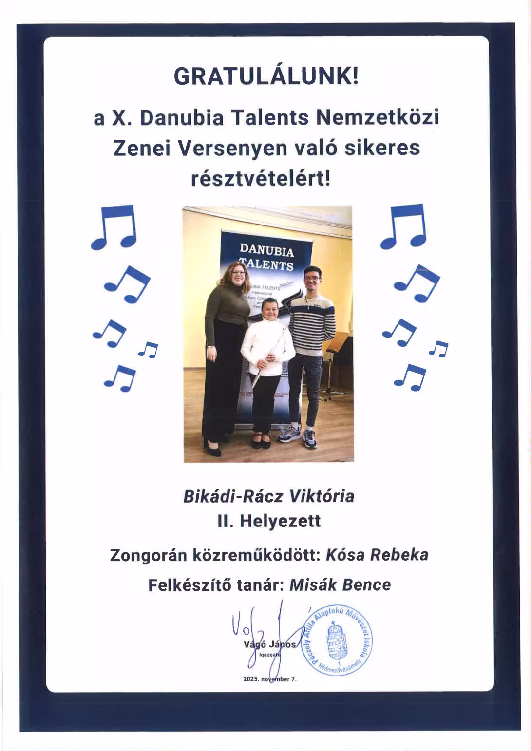 X. Danubia Talents Nemzetközi Zenei Verseny