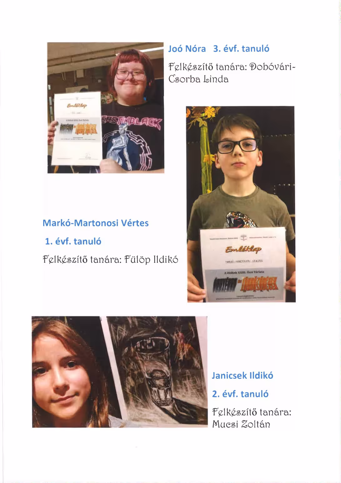 XXIII. Diákok Őszi Tárlata